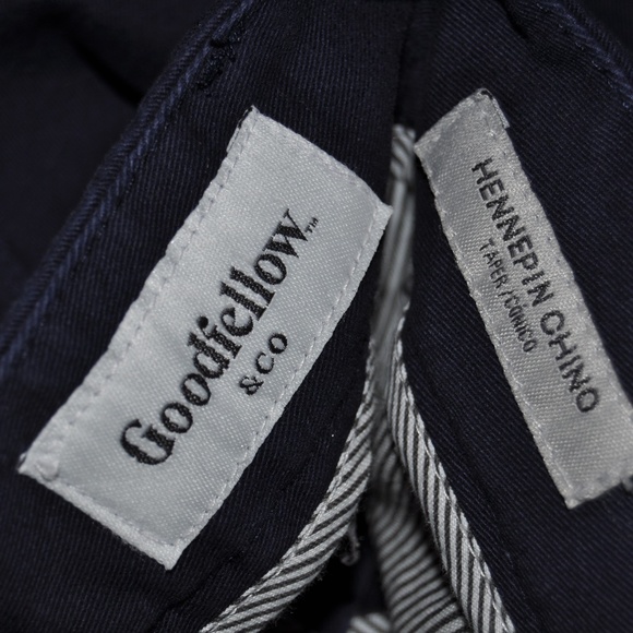 NEW Men's Navy Taper Fit Hennepin Chino Pants NWOT - Picture 7 of 8